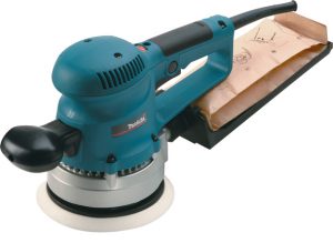 Excentrische schuurmachine met stofafzuiging