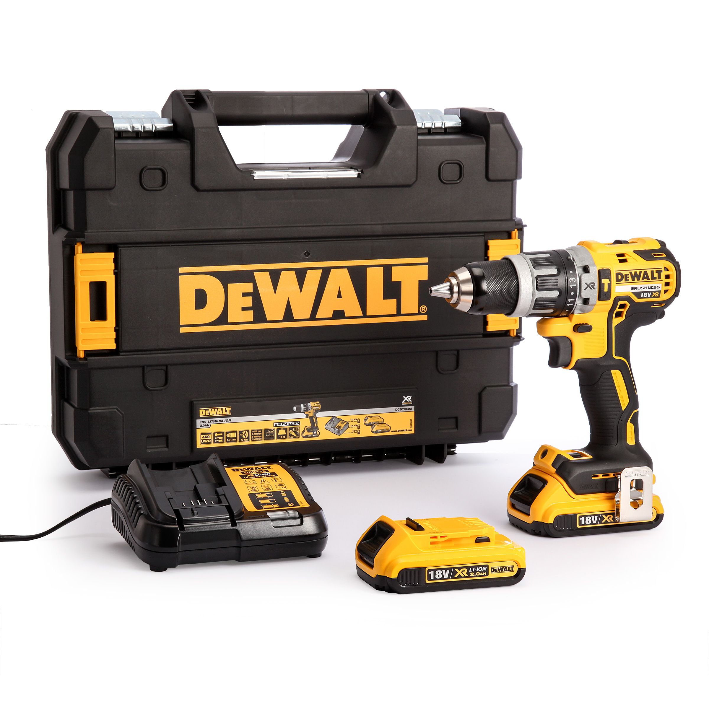 DeWalt DCD796D2 inclusief koffer