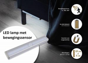 kastverlichting met sensor