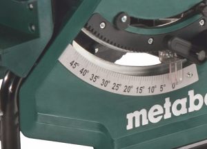 Metabo TS 216 detail