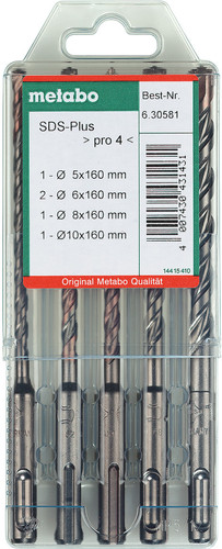 Metabo 5-delig SDS-plus Borenset