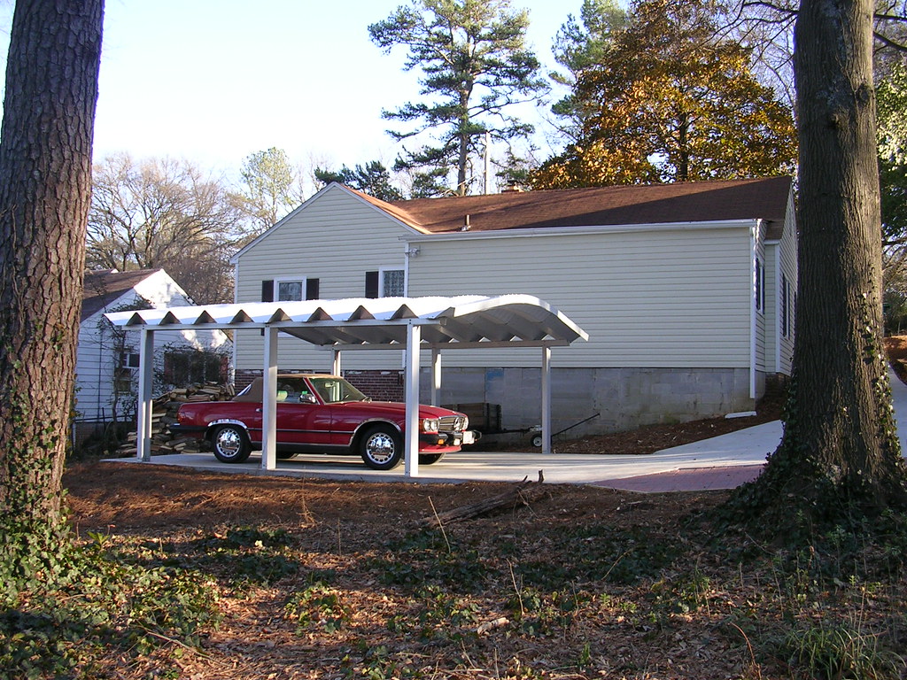 Zelf een carport maken