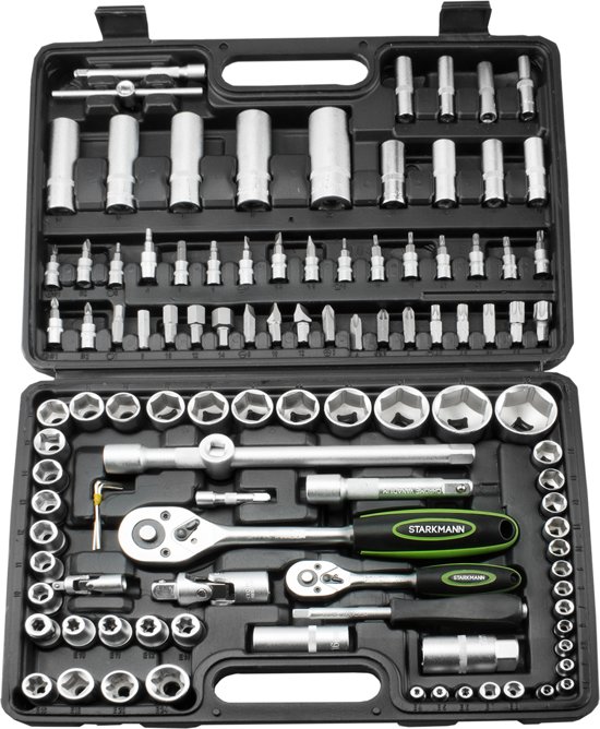 Premium Tool Starkmann 108 delig doppenset, bits, torx, inbus