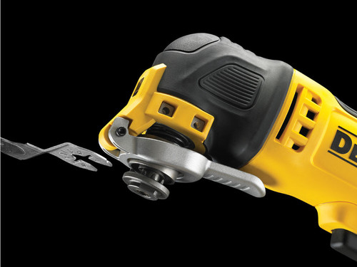 Makkelijke verwisseling van opzetstukken DeWalt DWE315KT Makkelijke verwisseling van opzetstukken DeWalt DWE315KT