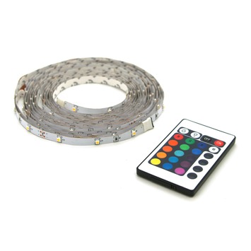 LED strip multicolour met afstandsbediening - 5 meter