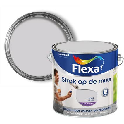 Flexa strak op de muur