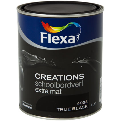 Flexa Schoolbordverf “True Black” Flexa Schoolbordverf “True Black”