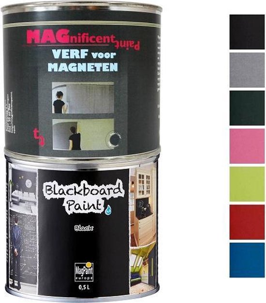 Magnetisch Schoolbordverf Verfpakket MagPain Magnetisch Schoolbordverf Verfpakket MagPain