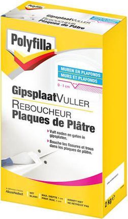 Polyfilla Gipsplaatvuller – 2 kg