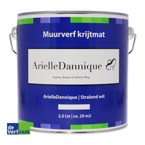 ArielleDannique Muurverf Krijtmat - 2,5 liter Stralend Wit