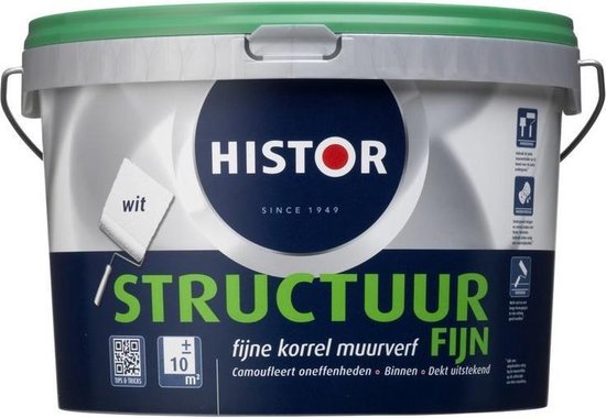 Histor Structuur Fijn Muurverf