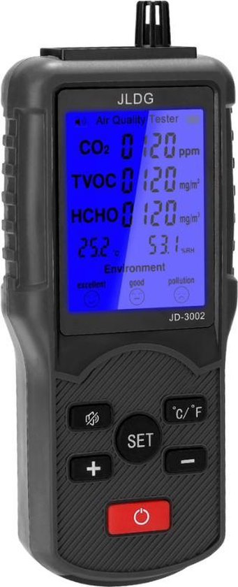 Dexters 8-in-1 luchtmeter