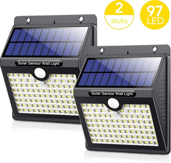 LifeGoods Solar Buitenlamp met Bewegingssensor