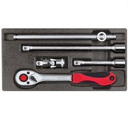 Gedore RED R22150008 5-delige Ratelset