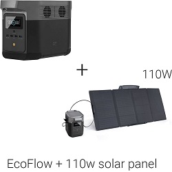 EcoFlow Delta Mini - 110W Solar Panel bundel