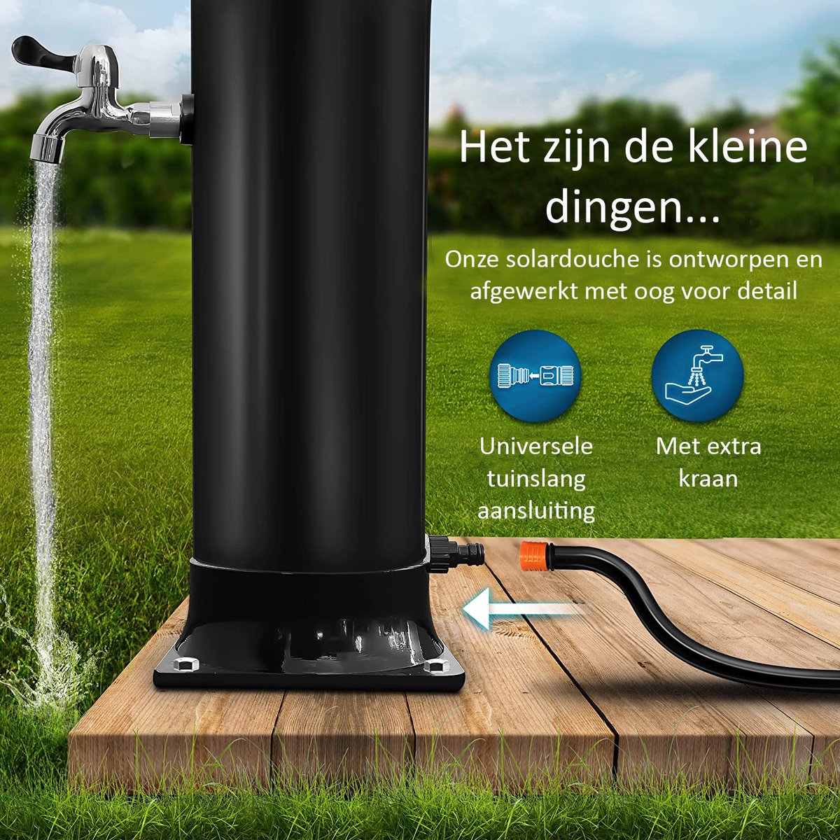 Sens Design Solar Douche 40 liter beste