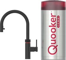 Quooker Combi Flex Zwart 3 in 1 kokend water kraan