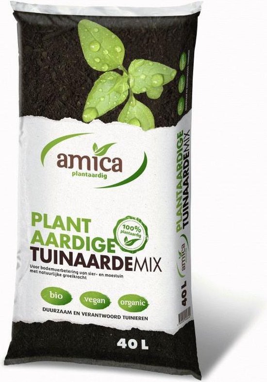 Amica plantaardige tuinaarde 40l