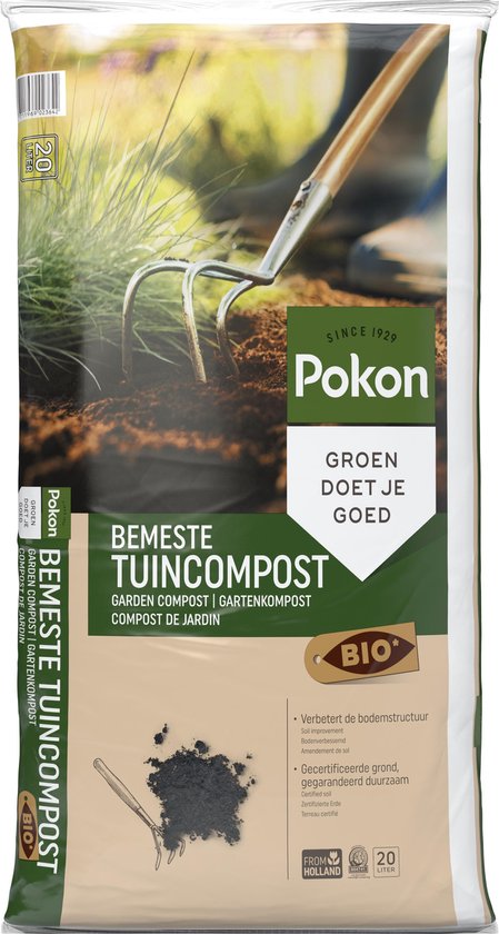 Pokon Bio Bemeste Tuincompost