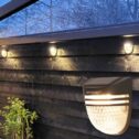 HOFTRONIC Tropo Solar wandlamp buiten