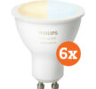 Philips Hue White Ambiance GU10 6-Pack