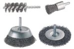 Wolfcraft 2133000 4-delige Draadborstelset